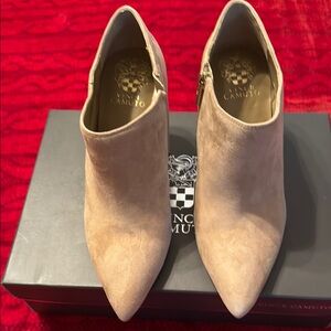 Vince Camuto Women's Beige Ankle Boots